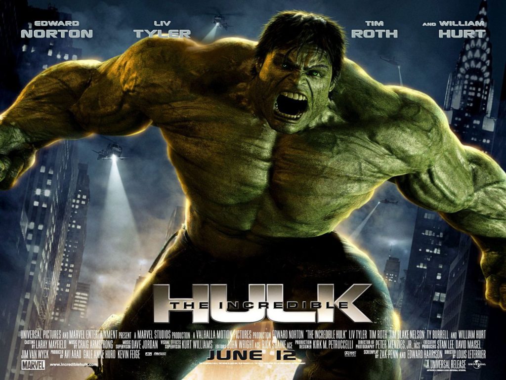el increible hulk pelicula 4 en el orden cronologico del universo de marvel