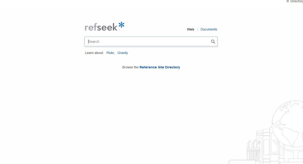 RefSeek motor de búsqueda
