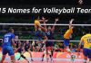115 Names for Volleyball Teams