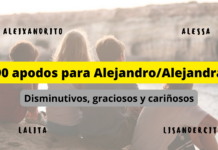 Apodos para Alejandro/Alejandra