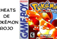 Cheats de Pokémon Rojo