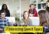 17 Interesting Speech Topics