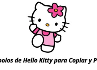 Símbolos de Hello Kitty para Copiar y Pegar