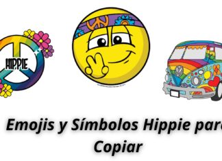 Emojis y Símbolos Hippie para Copiar