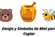 Emojis y Símbolos de Miel para Copiar
