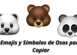 Emojis y Símbolos de Osos para Copiar