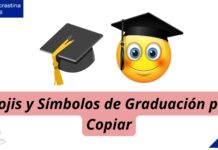 Emojis y Símbolos de Graduación para Copiar