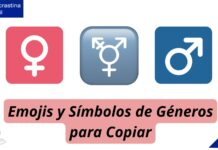 Emojis y Símbolos de Géneros para Copiar