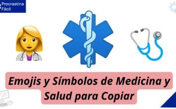 Emojis Símbolos Medicina Salud Copiar
