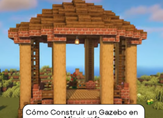 Construir un Gazebo en Minecraft