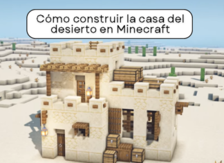Cómo construir la casa del desierto en Minecraft