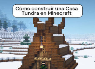 Construir una Casa Tundra en Minecraft