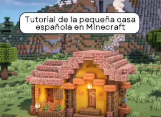 Tutorial de la Pequeña Casa Española en Minecraft
