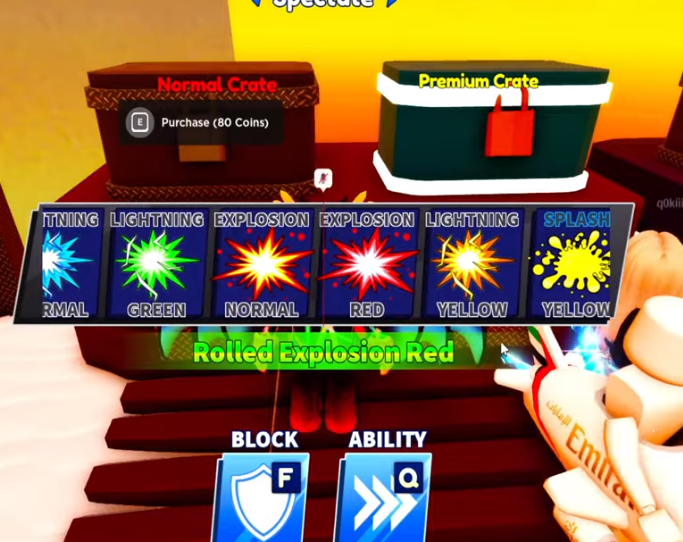 Usa monedas del juego para abrir cajas y obtener accesorios aleatorios.
